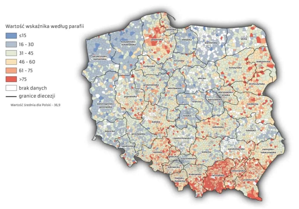 Ile w Polsce jest katolików? Zaskakujące statystyki i fakty