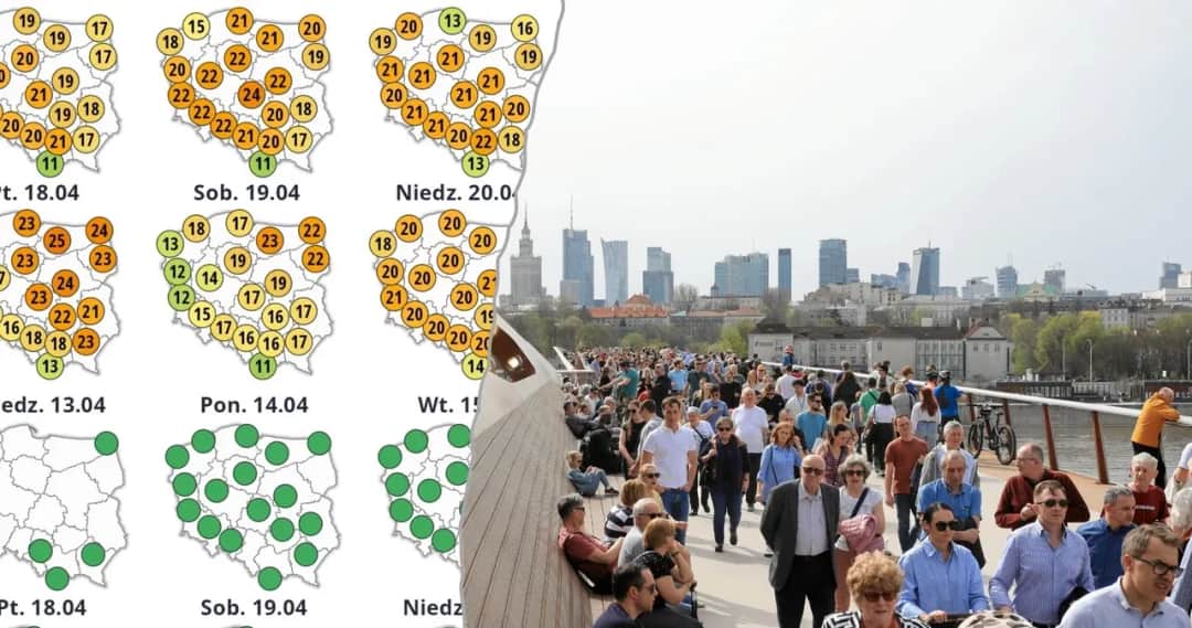 Jaka będzie pogoda na wielkanoc? Ciepłe dni czy deszczowe niespodzianki?
